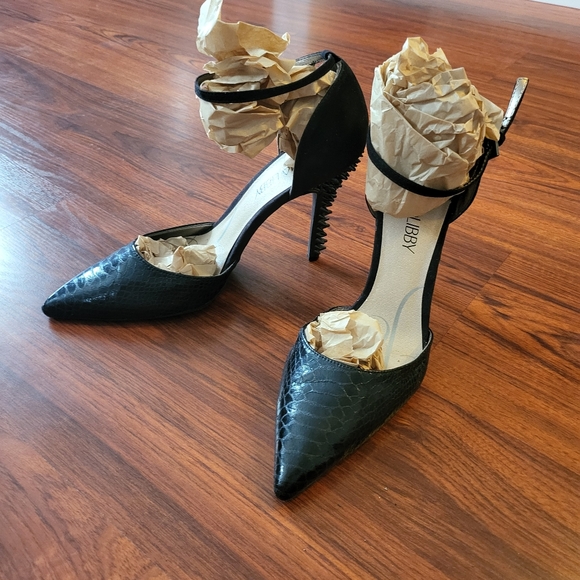 Sam & Libby Womens Spiked Stiletto Heels Ankle 9.5 - Picture 1 of 10